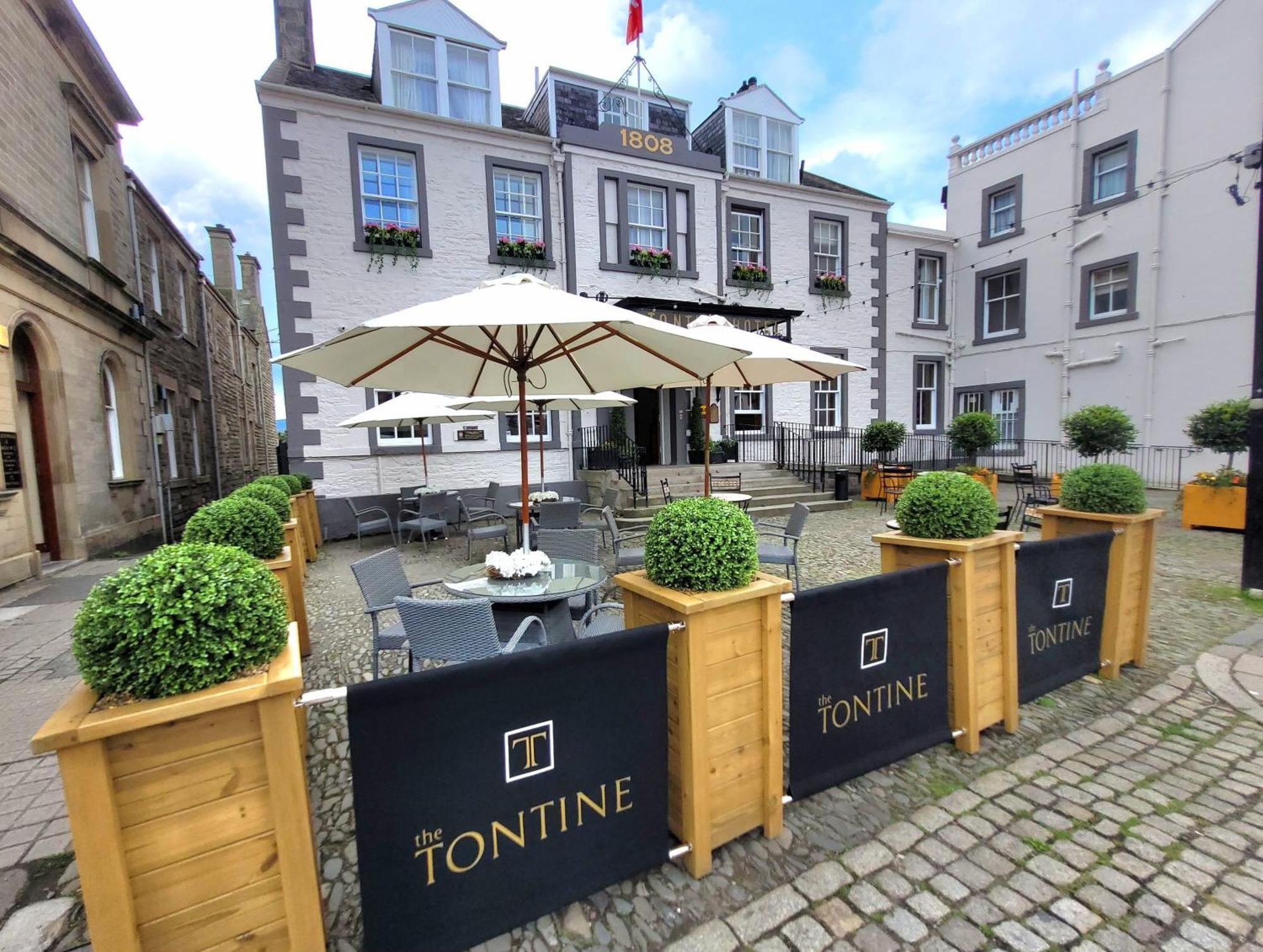 The Tontine Hotel Peebles Exterior photo